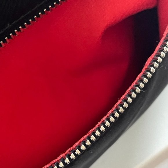 Fendi Monster Backpack Daypack Black/Pink/Red (108332)